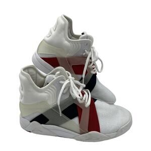 Men's Fila The Cage 17 High Top Sneaker Red White Blue Size 7 3BM00041-125